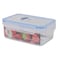 Double Lock Square Food Storage Box 1110ml