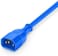 DKURVE&reg; C13 to C14 BLUE Computer to PDU Power Extension Cord 14AWG 250V/15A, Power Extension Cable 2M IEC C14 to IEC C13 PDU Power Cord