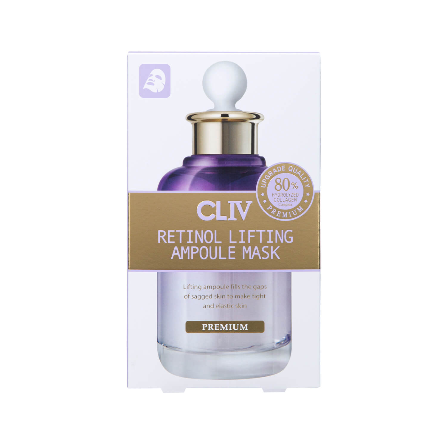 Buy Cliv Retinol Lifting Ampoule Sheet Mask 1 Pc Online | Carrefour UAE
