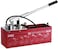 ABBASALI Hydraulic Manual Pressure Test Pump 50 Bar Pressure Test Pump 726 PSI 3 Gallon Tank 45ML Flow 1/2" Connection
