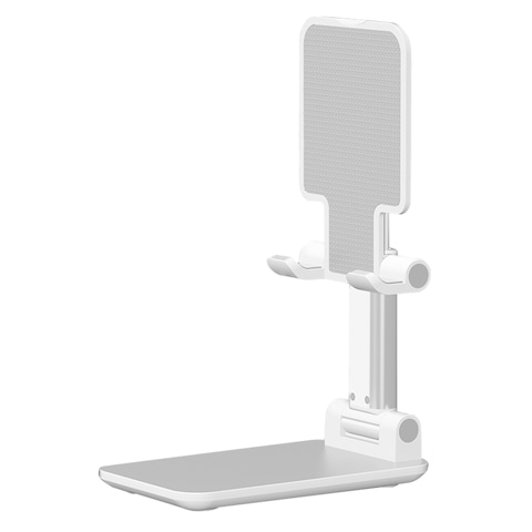 Generic-Desktop Tablet Mobile Phone Holder Stand Angle Height Adjustable Foldable Cell Phone Stand Compatible with All Mobile Phone/Tablet
