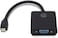 HP - Mini Displayport To VGA Adapter Black