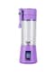 Generic USB Rechargeable Fruit Juicer Nf03231275 Purple
