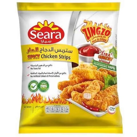 SEARA CHICKEN STRIPS SPICY 1.5KG