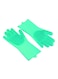 Generic Magic Silicone Gloves With Wash Scrubber Turquoise 240g