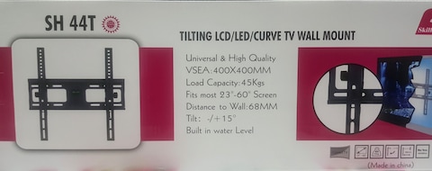 Skill Tech LED /LCD/Curved/ OLED / QLED Tilting Wall Mount