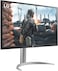 LG 27UP550N 27 Inch, UHD 4K IPS Monitor With USB Type-C HDR10 HDMI, DisplayPort, Tilt, Height And Pivot Adjustable Stand, White