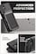 VRS Design Damda Glide Pro for Samsung Galaxy S23 ULTRA case cover wallet (2023) [Semi Automatic] slider Credit card holder Slot [3-4 cards] - Black Groove