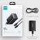 Joyroom 65W Gan Charger With Type-C To Type-C Cable Tcg01 Black