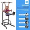 Max Strength Multifunction Power Tower Pull-Up Dip-Up Station Home Gym Strength Training, Pull Up Push Up Station Sit Up Station Vertical Knee Raise And Chin-Up Station-Heavy Duty