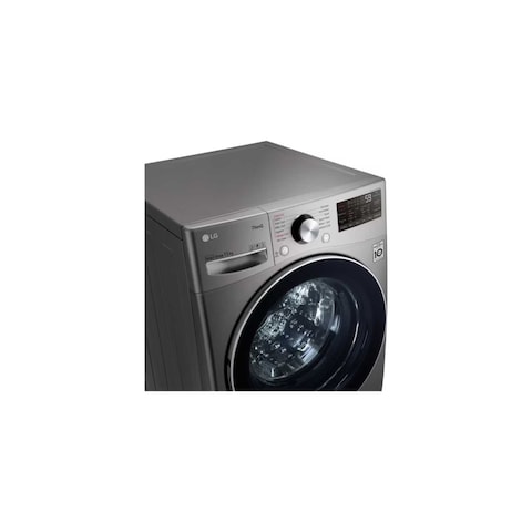 LG F0L9DYP2S | 15 kg Front Load Washer | AI DD� | ThinQ� | TurboWash�