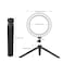 Docooler-26cm/10 Inch LED Ring Light with Tripod Stand Phone Holder Remote Shutter 3200K-5500K Dimmable Table Camera Light Lamp 3 Light Modes &amp; 10 Brightness Level for Video Photo Studio Live Stream