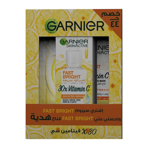 Garnier Skinactive Fast Bright Vitamin C Serum - 30 Ml