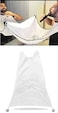 Generic Bathroom Apron Beard Care Trimmer Hair Shave Apron Gown Robe Sink Styles Tool Bathroom Apron Bib Waterproof Floral Cloth