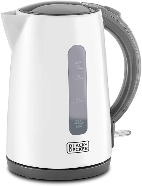 Black+Decker 1.7 Litre 2200 Watts Plastic Kettle JC70-B5