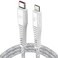 Moxedo Velox  Nylon Braided Cable USB-C to Lightning Cable Fast Charge &amp; Data Sync Compatible with iPhone 13 Pro/13 Pro Max/ 12/12 Pro Max/SE/XS Max iPad and iPod 2.0m