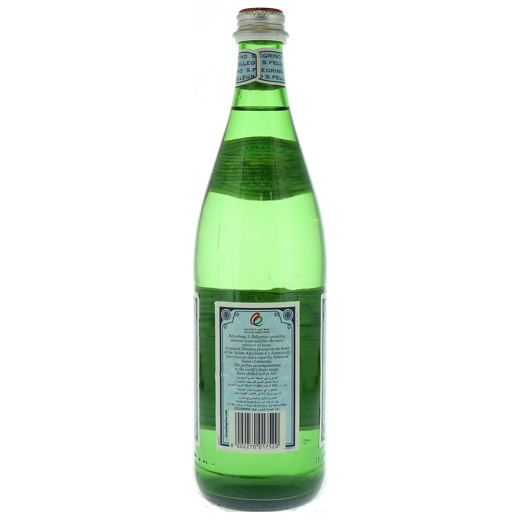 San Pellegrino Water Sparkling 750 Ml product thumbnail 3