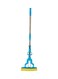 Marrkhor Sponge Mop With Stainless Steel Handle Blue/Silver/Blue