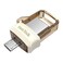 SanDisk SDDD3-0 Dual USB 3.0 32GB OTG Flash Drive Gold
