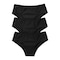 Pourelle Women&#39;s Midi Brief Underwear - Black