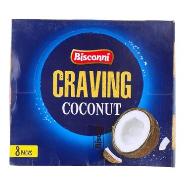Bisconni Craving Coconut Biscuits (Pack of 8)
