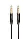 AUX Audio Cable 2meter Black