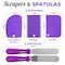 Generic-106Pcs Cake Decorating Supplies Kit Baking Fondant Tool Set Turntable Piping Bag Tip Pen Spatula DIY Cake Cupcake Decorating Icing Tool Set
