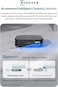 ECOVACS X2 Omni Robot Vacuum Cleaner 8000PA Strongest Suction (Auto Clean+Auto Empty) Deep Sweeping And Mopping, 15mm Auto-Lift Mopping, 55 Hot Water Mop Washing And 6400mAh Battery