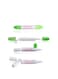 5-Piece Nail Polish Removal Pen Green/Yellow/Red