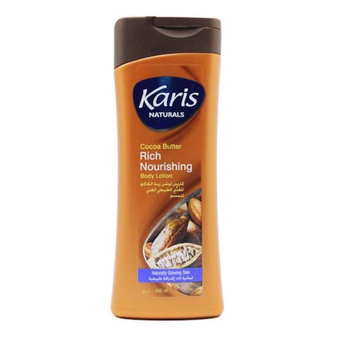Karis Naturals Cocoa Butter Rich Nourishing Body Lotion 400ml