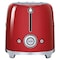 Smeg 50&#39;s Style Toaster 950W TSF01RDUK Red