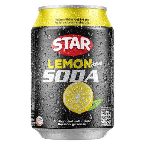 Star Lemon Salted Carbonated Soda 330ml