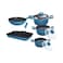 Illa Induction Cookware Set - 8 Pieces -Blue