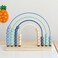 Ruby Wooden Rainbow Abacus Counting Montessori Toys - A