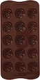 Silikomart Silicone Chocolate Rose Mold (Brown 8-1/2 By 4-1/2 22.113.77.0065)