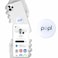 Popl Instantly Share anything Contact Info Sharing Tag WhiteBlack