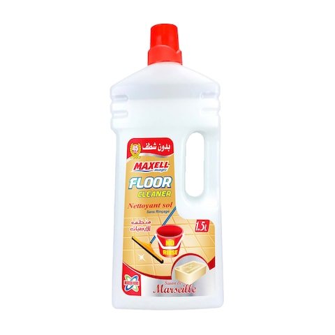 Buy Maxell Floor Cleaner with Marseille Soap - 1.5 Liter in Egypt