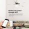 Sonoff   iFAN04-L Wi-fi Smart Ceiling Fan with Light Controller   Remote/Voice Control   Smart Scene - Countdown Timing   2.4GHz Wi-Fi   Support Google Assistant, Alexa   PC V0 Casing Material   White