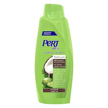 Pert Plus&nbsp;Shampoo Anti-Dandruff Coconut Oil&nbsp;And Lemon Extracts 600ml