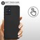 Soft Silicone Case Cover For Samsung  A71  Black
