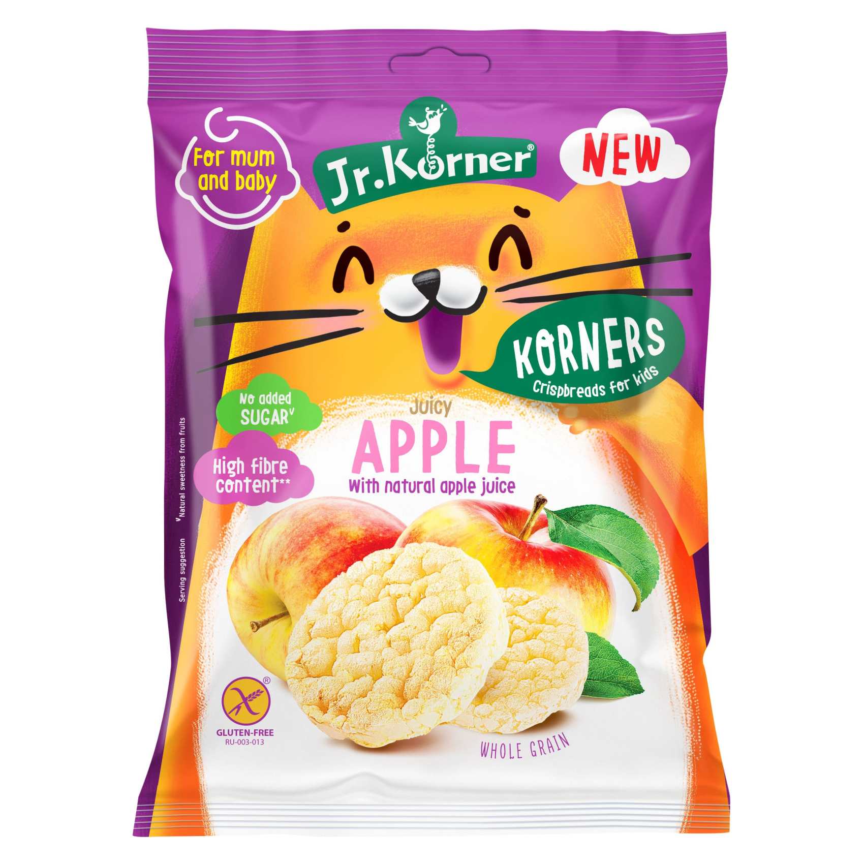Buy Jr. Korner Rice Cakes with Juicy Apple 3 Years and above