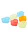 Generic 6 Piece Silicone Muffin Mould Multicolour 2x1x1cm