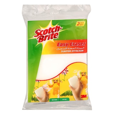 Scotch Brite Easy Eraser Tampon Effaceur X2