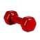 H PRO EXERCISE Vinyl DUMBBELLS 1 KGRED