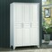Danube Home Adria 3 Door Wardrobe, White - 1165 X 555 X 2005 Mm