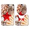 Toilet floor mat 3-piece bathroom carpet door mat 3-piece bathroom floor mat