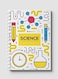 Lowha Spiral Notebook With 60 Sheets And Hard Paper Covers With Science Design, For Jotting Notes And Reminders, For Work, University, School
