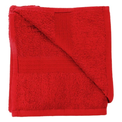 Sil Hand Towel 16X27 Red