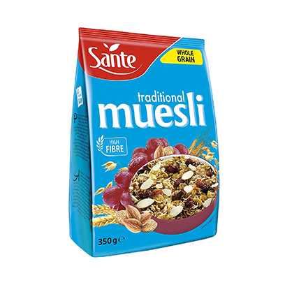 Sante Muesli Traditional Taste Cereal Fllakes 350GR