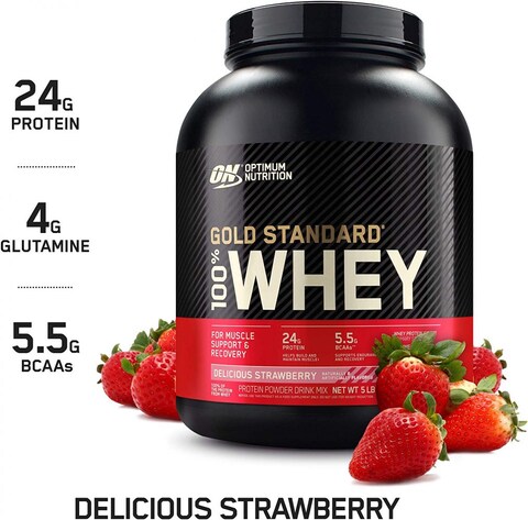 On Gold Standard 100% Whey - Delicious Strawberry